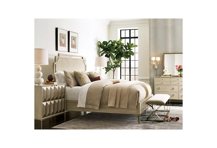 Lenox King Bedroom Group by American Drew at Esprit Decor Home Furnishings